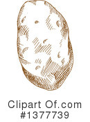 Potato Clipart #1377739 by Vector Tradition SM