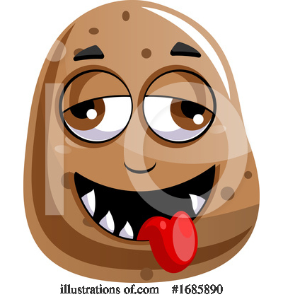 Royalty-Free (RF) Potato Clipart Illustration by Morphart Creations - Stock Sample #1685890