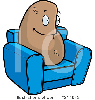 Royalty-Free (RF) Potato Clipart Illustration by Cory Thoman - Stock Sample #214643