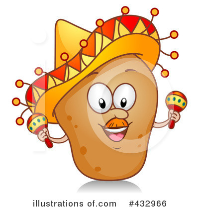 Royalty-Free (RF) Potato Clipart Illustration by BNP Design Studio - Stock Sample #432966