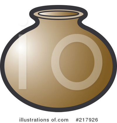 Royalty-Free (RF) Pottery Clipart Illustration by Lal Perera - Stock Sample #217926