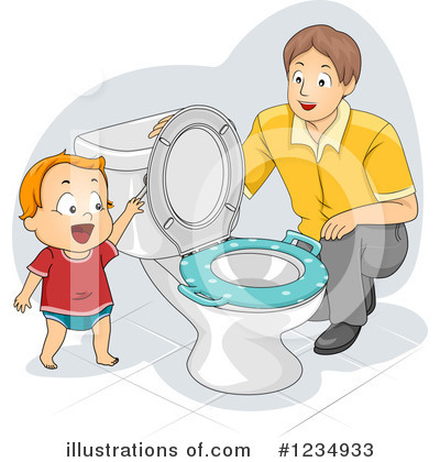 Toddlers Clipart #1234933 by BNP Design Studio