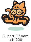 Pounce Cat Clipart #14528 by Andy Nortnik