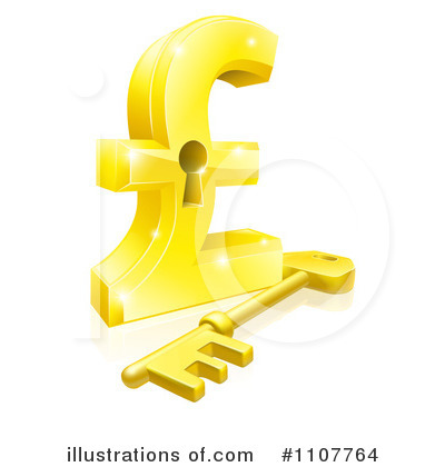 Royalty-Free (RF) Pound Sterling Clipart Illustration by AtStockIllustration - Stock Sample #1107764