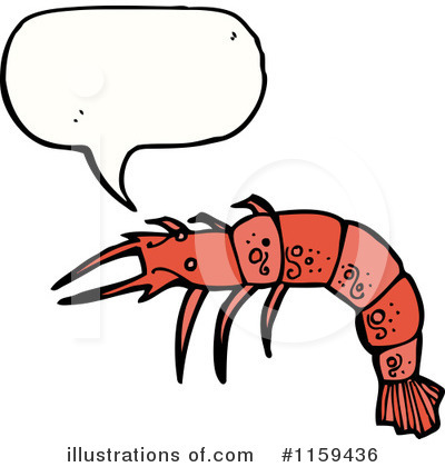 Royalty-Free (RF) Prawn Clipart Illustration by lineartestpilot - Stock Sample #1159436