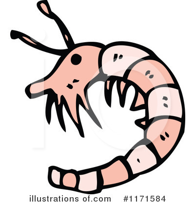Royalty-Free (RF) Prawn Clipart Illustration by lineartestpilot - Stock Sample #1171584