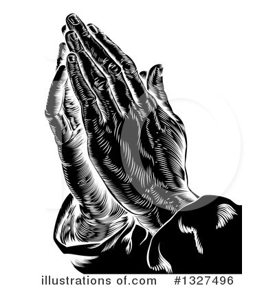 Prayer Clipart #1327496 by AtStockIllustration