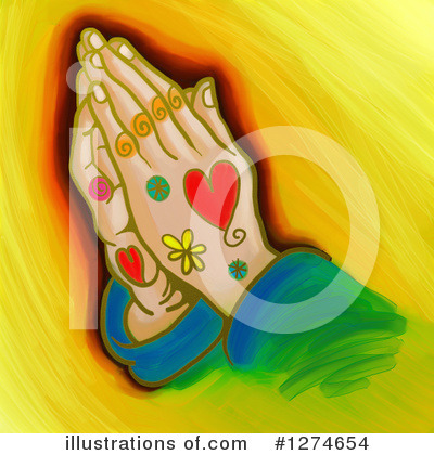 Royalty-Free (RF) Praying Clipart Illustration by Prawny - Stock Sample #1274654