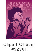 Praying Clipart #92901 by mayawizard101