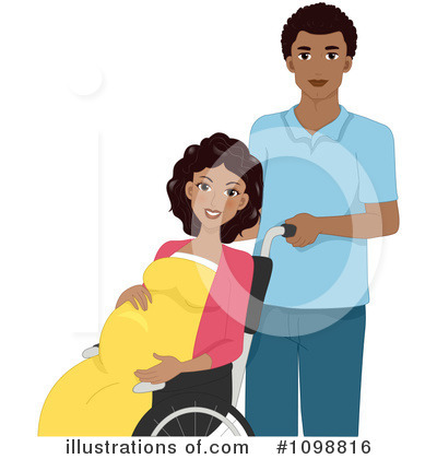 Royalty-Free (RF) Pregnancy Clipart Illustration by BNP Design Studio - Stock Sample #1098816