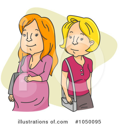 Royalty-Free (RF) Pregnant Clipart Illustration by BNP Design Studio - Stock Sample #1050095