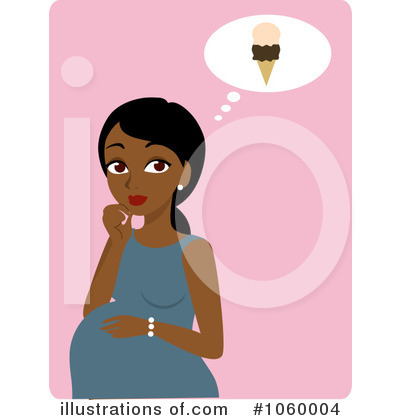 Royalty-Free (RF) Pregnant Clipart Illustration by Rosie Piter - Stock Sample #1060004