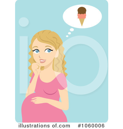 Royalty-Free (RF) Pregnant Clipart Illustration by Rosie Piter - Stock Sample #1060006