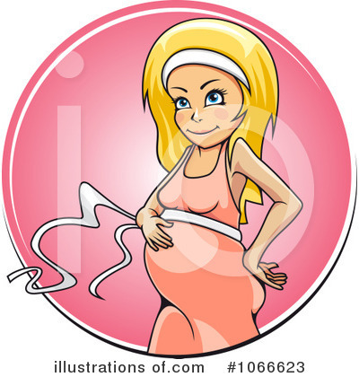 Royalty-Free (RF) Pregnant Clipart Illustration by Vector Tradition SM - Stock Sample #1066623