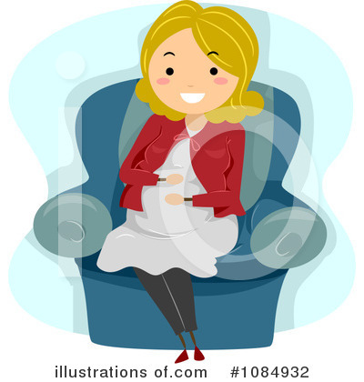 Royalty-Free (RF) Pregnant Clipart Illustration by BNP Design Studio - Stock Sample #1084932