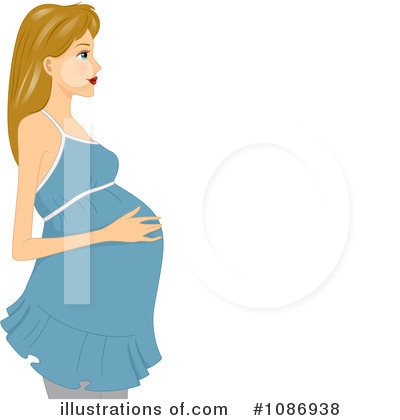 Royalty-Free (RF) Pregnant Clipart Illustration by BNP Design Studio - Stock Sample #1086938
