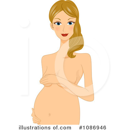 Royalty-Free (RF) Pregnant Clipart Illustration by BNP Design Studio - Stock Sample #1086946