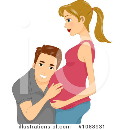 Royalty-Free (RF) Pregnant Clipart Illustration by BNP Design Studio - Stock Sample #1088931