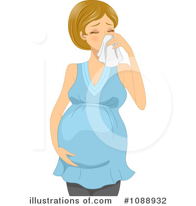 Pregnant Clipart #1088932 - Illustration by BNP Design Studio