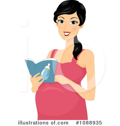 Royalty-Free (RF) Pregnant Clipart Illustration by BNP Design Studio - Stock Sample #1088935