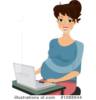 Royalty-Free (RF) Pregnant Clipart Illustration by BNP Design Studio - Stock Sample #1088944
