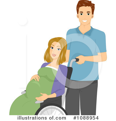 Royalty-Free (RF) Pregnant Clipart Illustration by BNP Design Studio - Stock Sample #1088954