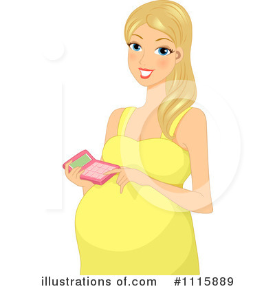 Royalty-Free (RF) Pregnant Clipart Illustration by BNP Design Studio - Stock Sample #1115889