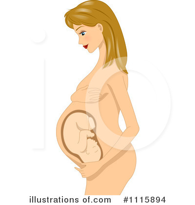 Royalty-Free (RF) Pregnant Clipart Illustration by BNP Design Studio - Stock Sample #1115894