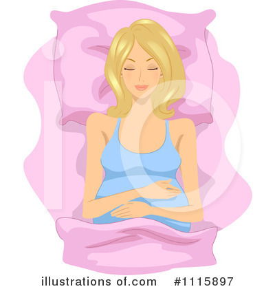 Royalty-Free (RF) Pregnant Clipart Illustration by BNP Design Studio - Stock Sample #1115897