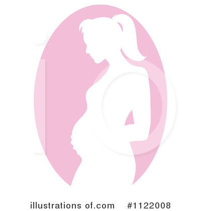 Pregnant Clipart #1122008 by Pams Clipart
