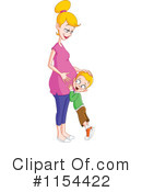 Pregnant Clipart #1154422 by yayayoyo