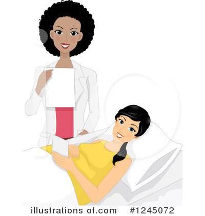 Royalty-Free (RF) Pregnant Clipart Illustration by BNP Design Studio - Stock Sample #1245072