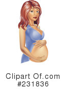 Pregnant Clipart #231836 by AtStockIllustration
