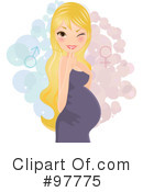 Pregnant Clipart #97775 by Melisende Vector