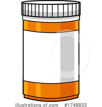 Royalty-Free (RF) Prescription Clipart Illustration by Hit Toon - Stock Sample #1748833