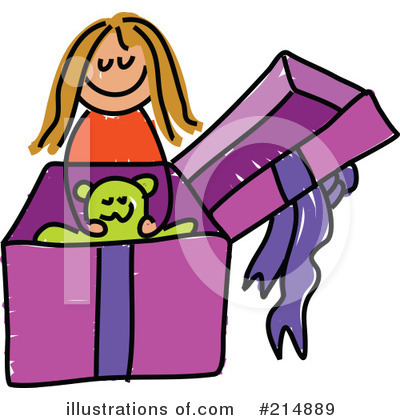Royalty-Free (RF) Present Clipart Illustration by Prawny - Stock Sample #214889