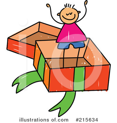 Royalty-Free (RF) Present Clipart Illustration by Prawny - Stock Sample #215634