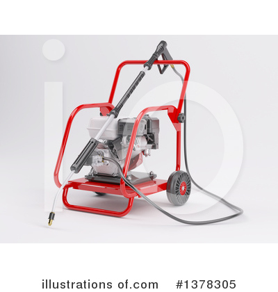 Royalty-Free (RF) Pressure Washer Clipart Illustration by KJ Pargeter - Stock Sample #1378305