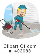 Pressure Washer Clipart #1403088 by BNP Design Studio