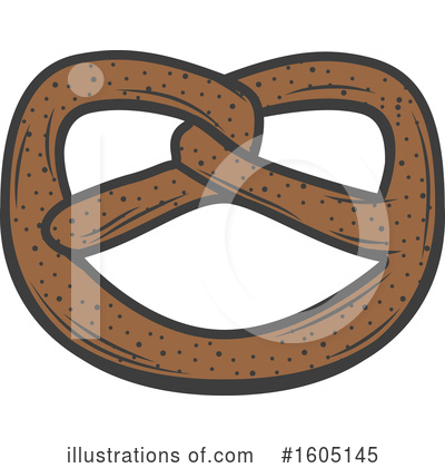 Royalty-Free (RF) Pretzel Clipart Illustration by Vector Tradition SM - Stock Sample #1605145