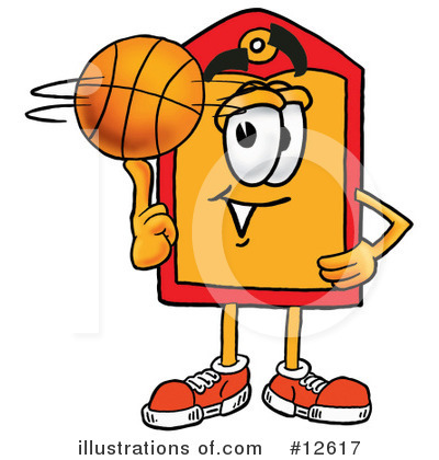 Basketball Clipart #12617 by Mascot Junction