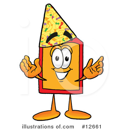 Royalty-Free (RF) Price Tag Character Clipart Illustration by Mascot Junction - Stock Sample #12661