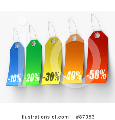 Royalty-Free (RF) Price Tag Clipart Illustration by Tonis Pan - Stock Sample #87053
