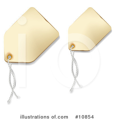 Royalty-Free (RF) Price Tags Clipart Illustration by Leo Blanchette - Stock Sample #10854