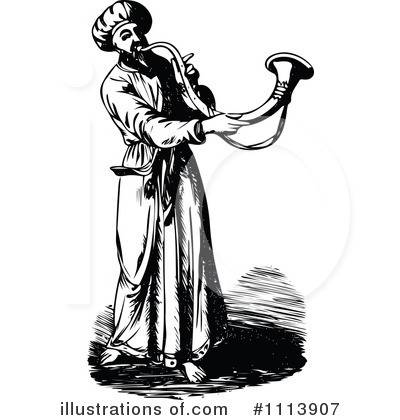 Trumpet Clipart #1113907 by Prawny Vintage