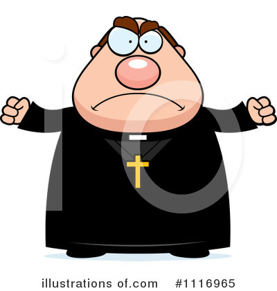 Priest Clipart #1116965 by Cory Thoman