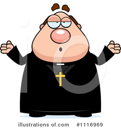 Priest Clipart #1116969 by Cory Thoman