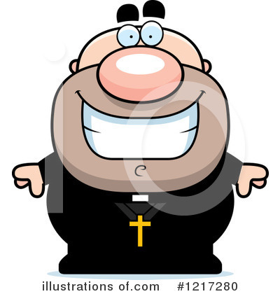 Priest Clipart #1217280 by Cory Thoman