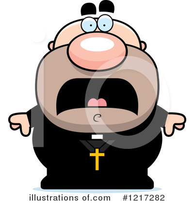 Priest Clipart #1217282 by Cory Thoman