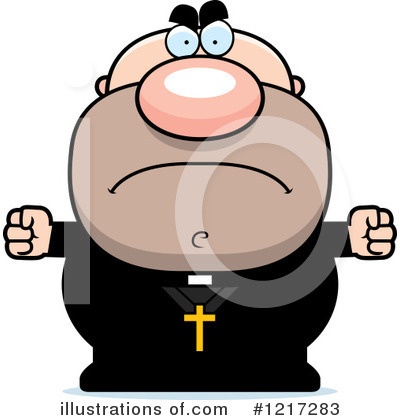 Priest Clipart #1217283 by Cory Thoman